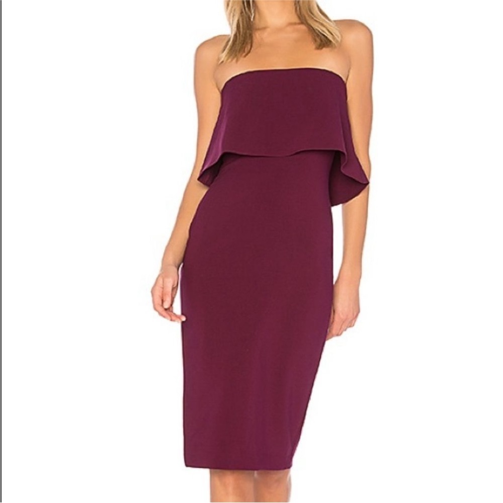 Likely Driggs Strapless Midi Dress